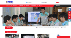 Desktop Screenshot of cncvina.com.vn
